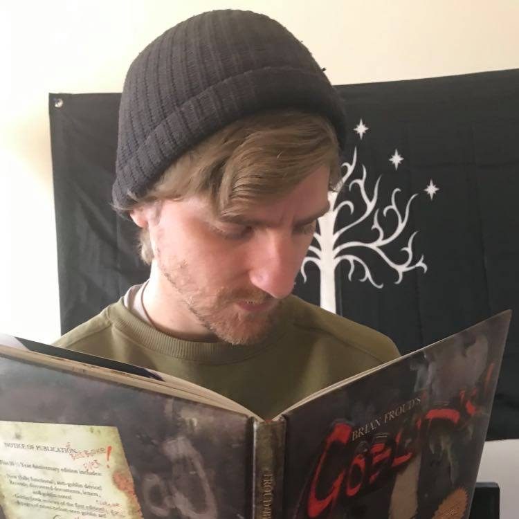 Peter running a tabletop game