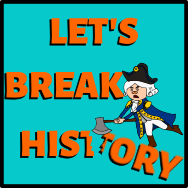 Let's Break History podcast logo